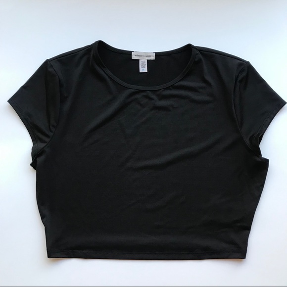 urban outfitters Tops - Urban Outfitters -Silence + Noise - Black Crop Top